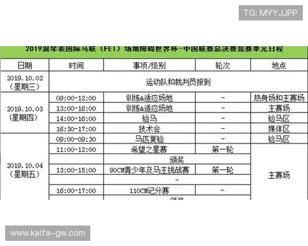 凯发体育网球比赛日程安排与赛事时间表，合理规划你的观赛与参与时间